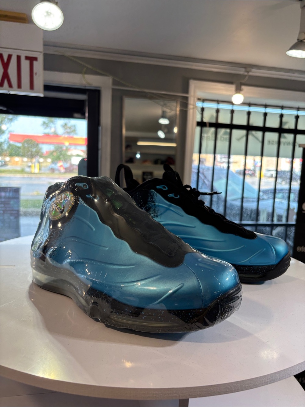 Nike AIR Foamposite MAX Current Blue Size 10 RARE